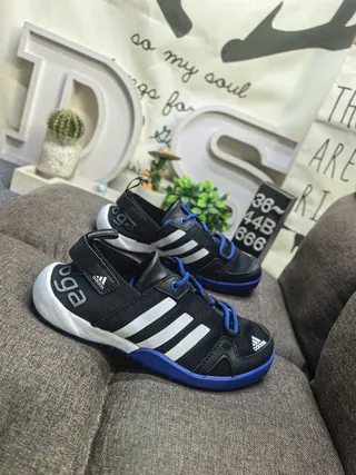 Adidas ধূসর কমলা লেস-আপ ওপেন-টো মেশ উপরের ক্যাজুয়াল স্যান্ডেল 9