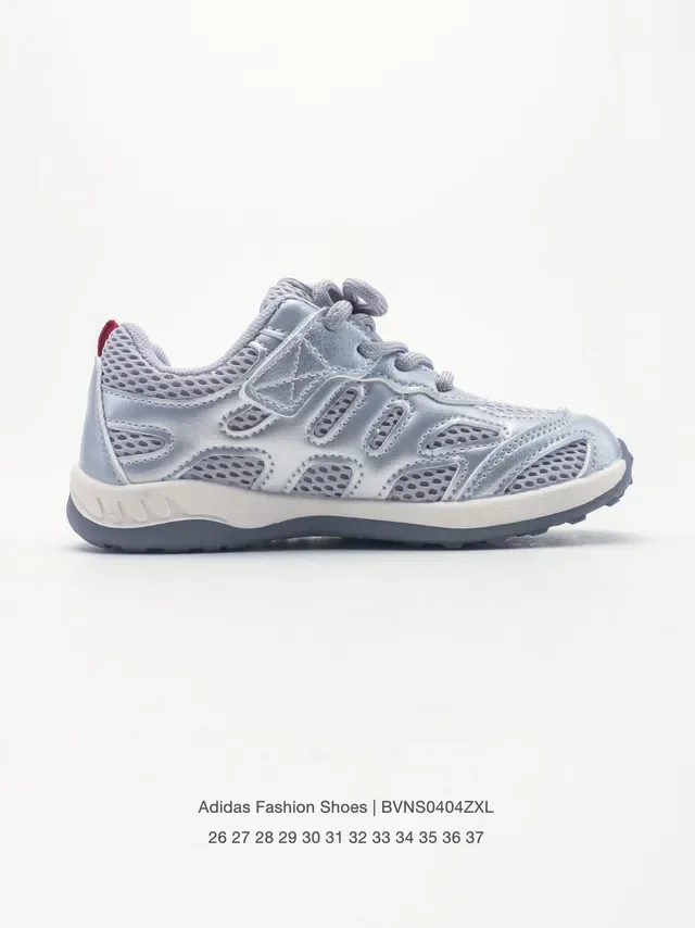 Adidas 灰粉 网面鞋面 三道杠覆层 生活方式运动鞋 14