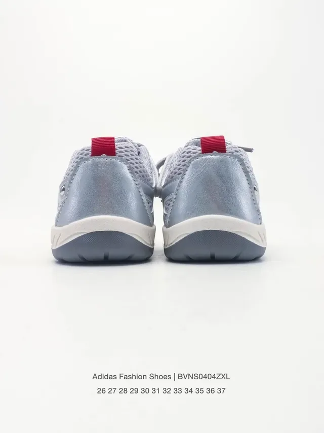 Adidas 灰粉 网面鞋面 三道杠覆层 生活方式运动鞋 16