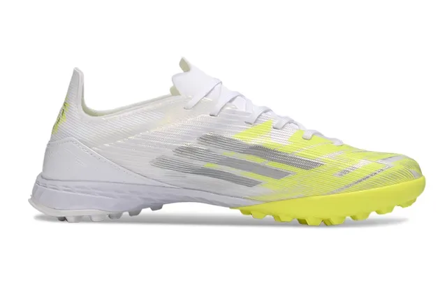 Adidas Liga Strike White Yellow Turf Soccer Shoes 7
