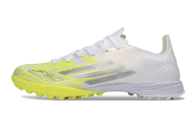 Adidas Liga Strike White Yellow Turf Soccer Shoes 8