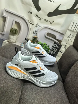 Adidas Orbitstar Light Gray Black Running Shoes 9