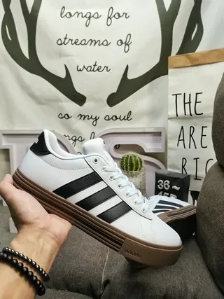 Adidas Pink Purple Low-Top Three-Stripe Side Panel Lifestyle Sneakers 5