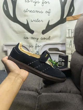 Adidas Samba Chaussures Mary Jane Noires et Crème 5