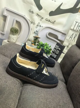 Adidas Samba Chaussures Mary Jane Noires et Crème 9