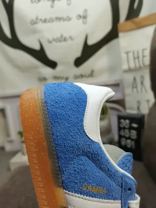Adidas Samba حذاء رياضي أزرق من السويد 3