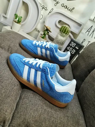 Adidas Samba حذاء رياضي أزرق من السويد 7