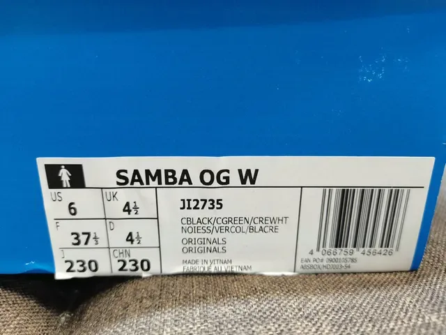 Adidas Samba Estampado de Leopardo Negro Teal Goma Zapatillas Lifestyle 2