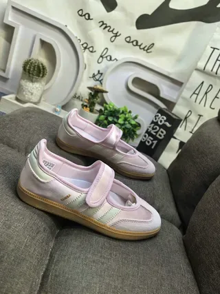 Adidas Samba OG rosa y menta zapatillas lifestyle 9