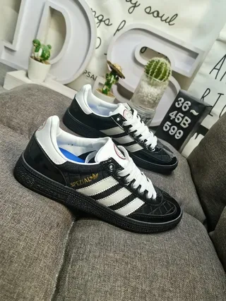 Adidas Spezial Zapatillas lifestyle negro y blanco 9