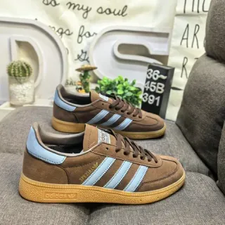 Adidas Spezial بني وأزرق فاتح سويدي حذاء أسلوب حياة