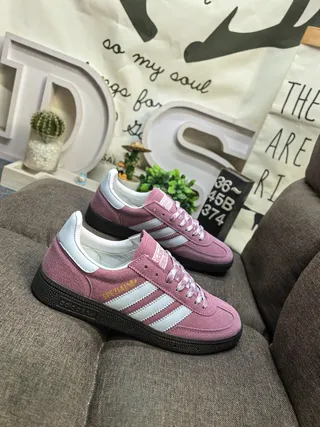 Adidas Spezial डस्टि पिंक सूड लाइफस्टाइल स्नीकर 9