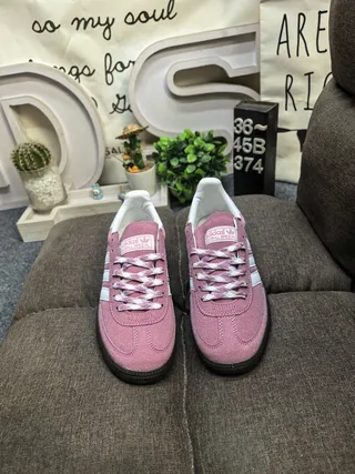 Adidas Spezial डस्टि पिंक सूड लाइफस्टाइल स्नीकर 10