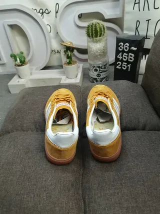 Adidas Spezial Zapatillas Lifestyle de Ante Amarillo Mostaza 8