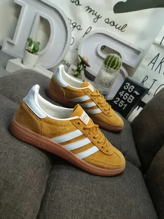 Adidas Spezial Zapatillas Lifestyle de Ante Amarillo Mostaza 9