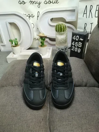 Adidas Spezial White Black Gold Lifestyle Sneakers 10