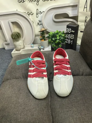 Adidas Spezial Tênis Lifestyle Branco Vermelho Sem Cadarço Fechamento Com Alça Three Stripes 10
