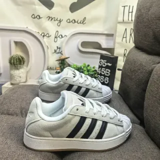 Adidas Superstar أحذية لايف ستايل بيج وأسود