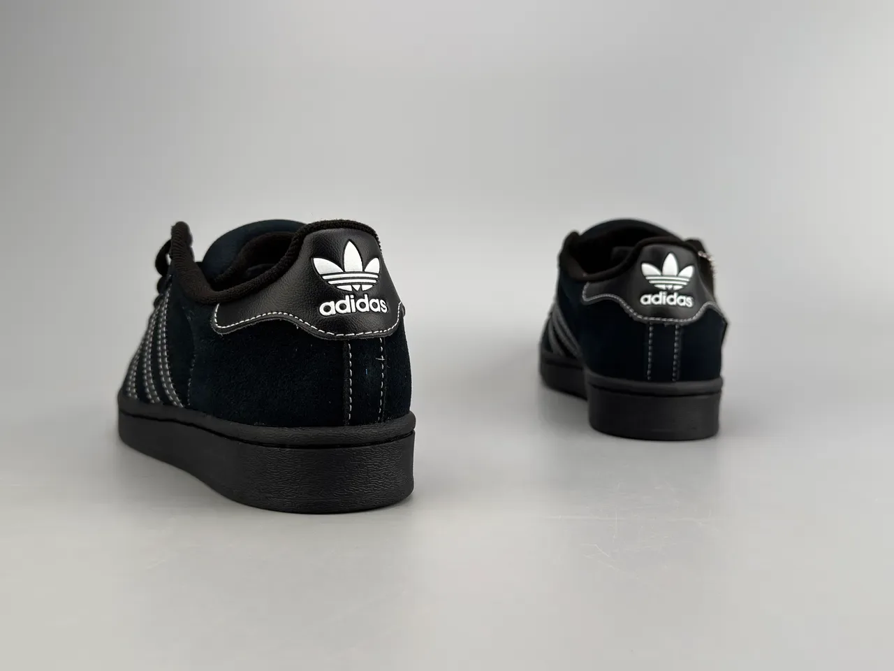 Adidas Superstar Tênis Lifestyle de Camurça Preto 6