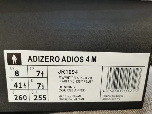 Adidas White Black Lightweight Knit Upper Sculpted Stacked Midsole Running Shoes 2