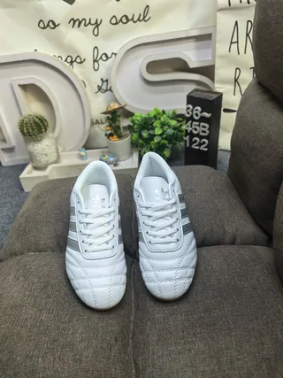 Adidas White Silver Quilted Upper Three-Stripe Side Panel Lifestyle Sneakers 10