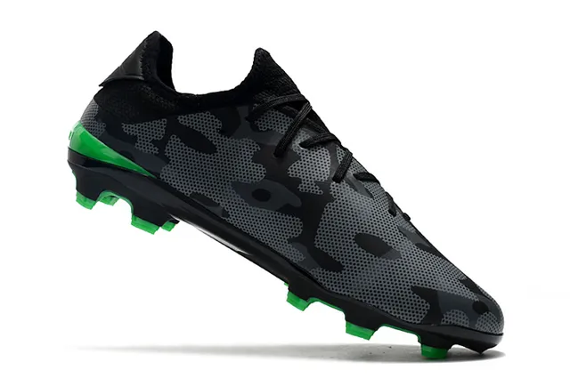 Adidas X Speedflow Camo Black Green Firm-Ground 足球鞋 2