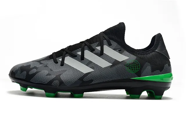 Adidas X Speedflow Camo Black Green Firm-Ground 足球鞋 7
