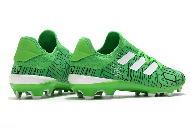 Adidas X Speedflow Camo Black Green Firm-Ground 足球鞋 11