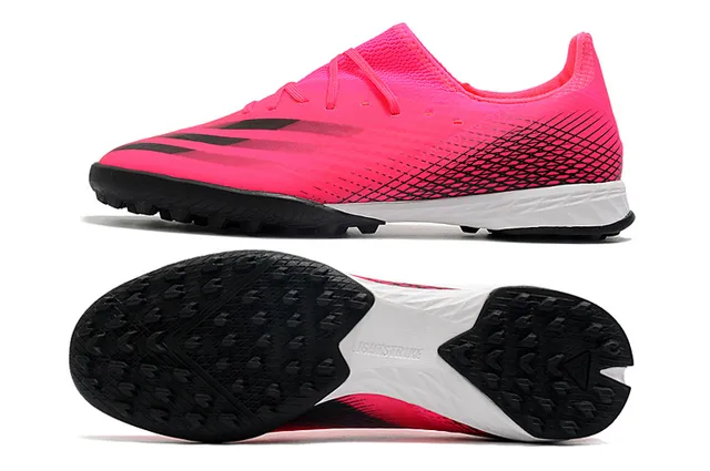 Adidas X Amarelo Preto Baixo Corte Upper Sintético Gradiente Overlay Malla Sapatos de Futebol Turf 21