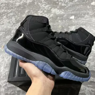Air Jordan 11 Tênis de Basquete Preto Icy Blue