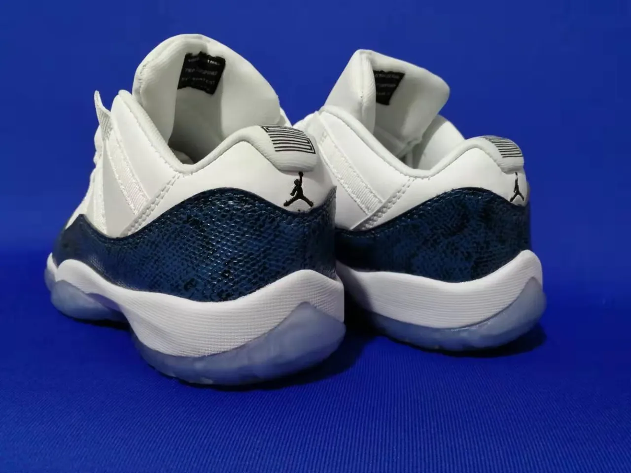 Air Jordan 11 सादा टील सापेर टेक्स्चर बास्केटबॉल जूते 2