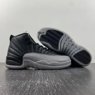Air Jordan 12 Tênis de Basquete Preto e Cinza