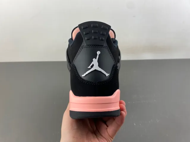 Air Jordan 4 Black Rose Gold Basketball Shoes 4