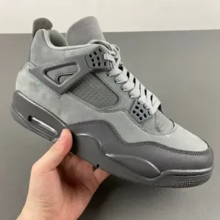 Air Jordan 4 单色灰篮球鞋