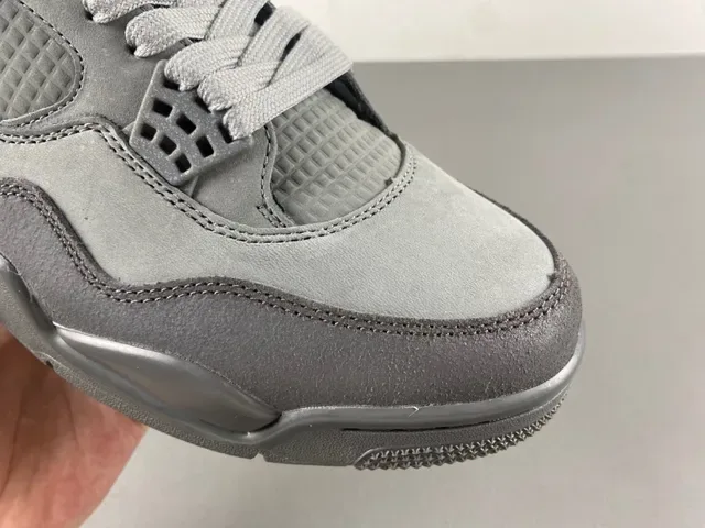 Air Jordan 4 Monocromático Gris Zapatillas de Baloncesto 2