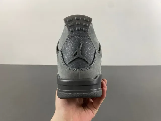 Air Jordan 4 Monocromático Gris Zapatillas de Baloncesto 4