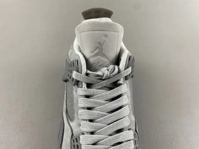Air Jordan 4 Monocromático Gris Zapatillas de Baloncesto 7