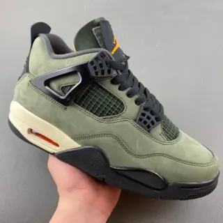 Air Jordan 4 অলিভ গ্রিন সুয়েড বাস্কেটবল জুতো