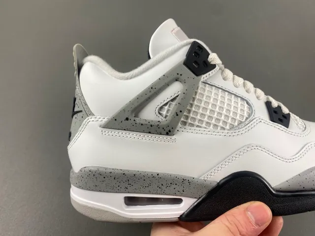Zapatillas de baloncesto Air Jordan 4 White Cement 3