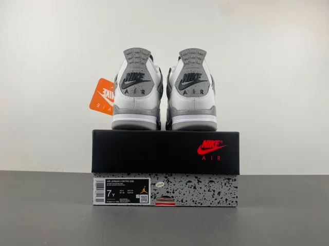 Zapatillas de baloncesto Air Jordan 4 White Cement 17
