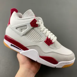 Air Jordan 4 白红胶篮球鞋