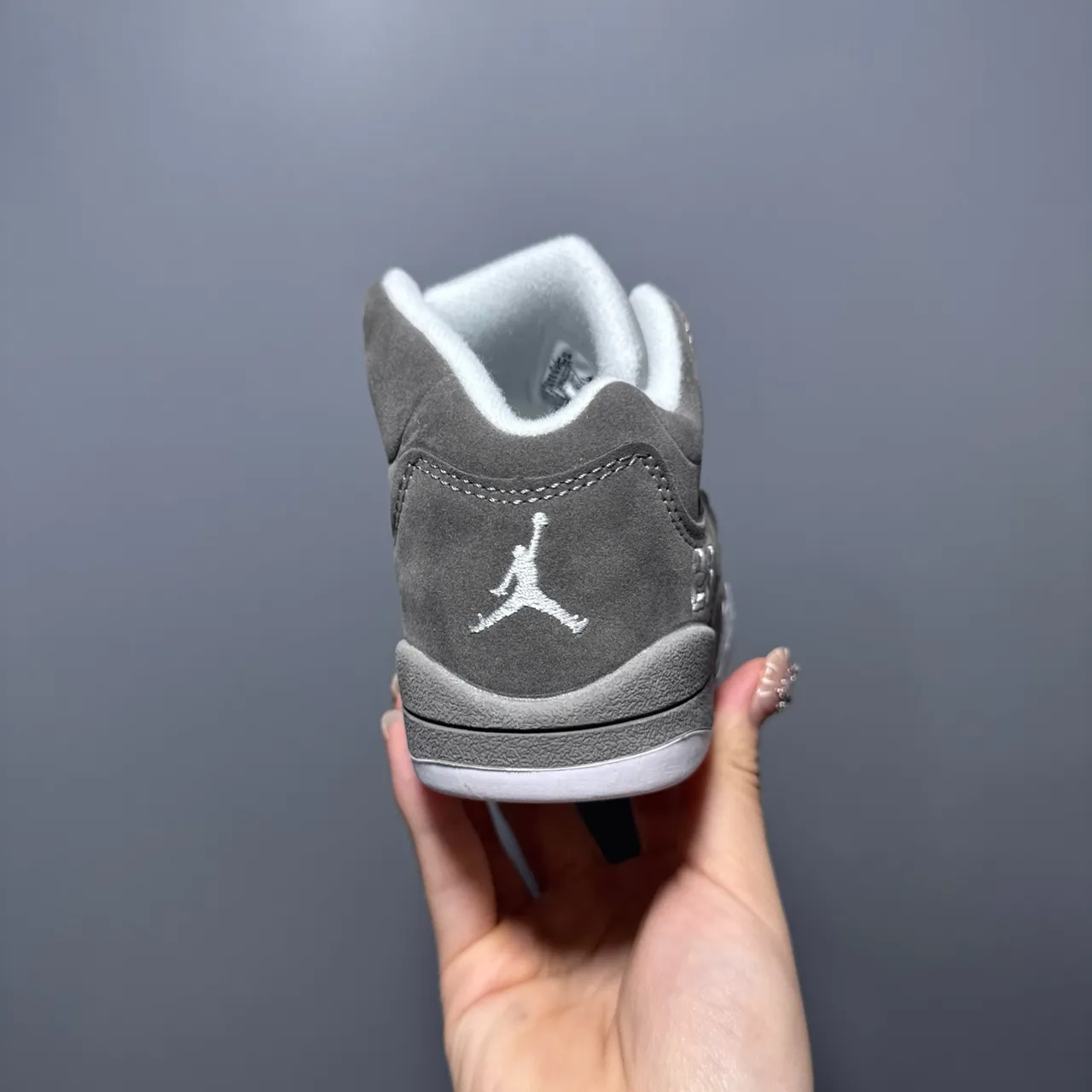 Air Jordan 5 काला सफेद लाल बच्चों के बास्केटबॉल जूते 20