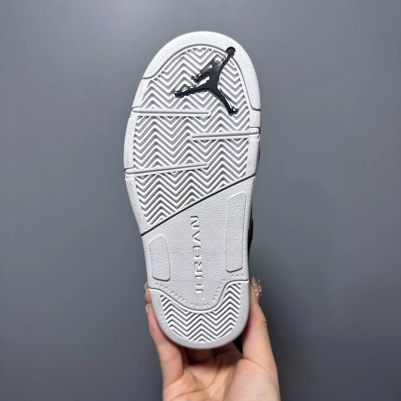 Air Jordan 5 काला सफेद लाल बच्चों के बास्केटबॉल जूते 21