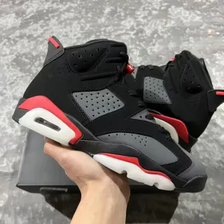 Air Jordan 6 黑红灰篮球鞋
