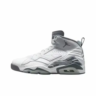 Tênis de basquete refletivo Air Jordan 6 branco e cinza