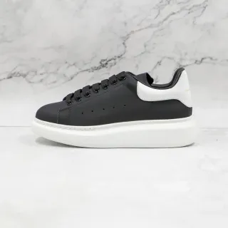 Alexander McQueen Oversized Sneaker Black and White Lifestyle Sneakers