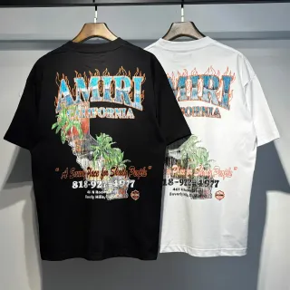 Amiri California Graphic Print Oversized T-Shirt