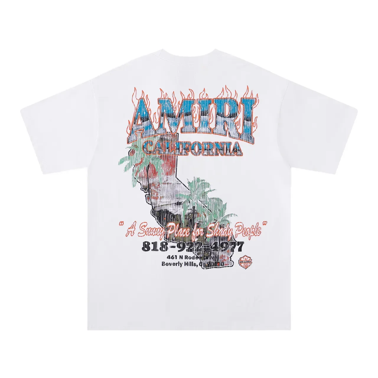 Camiseta oversized Amiri California com estampa gráfica 2