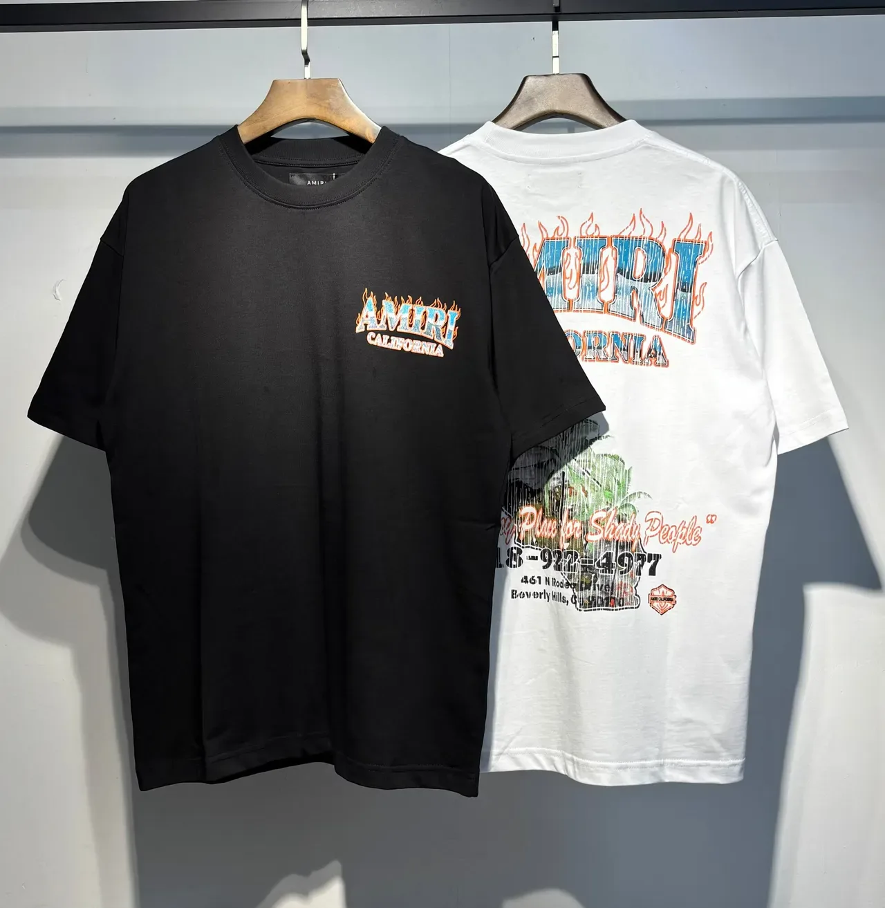 Camiseta oversized Amiri California com estampa gráfica 12