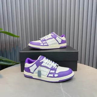 Amiri MA Court Zapatillas Lifestyle Moradas y Blancas